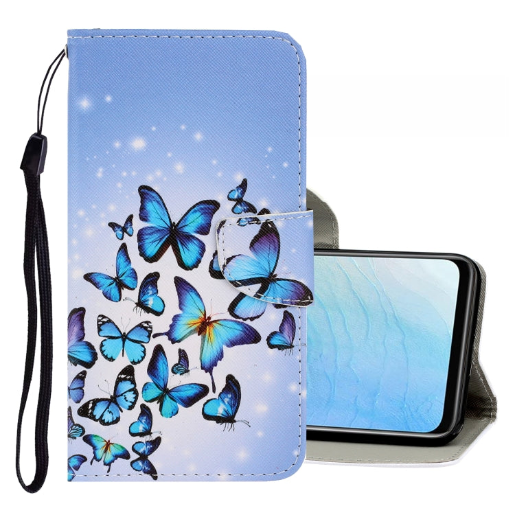 3D Colored Drawing Horizontal Flip PU Leather Case with Holder & Card Slots & Wallet, For Vivo S1 Pro, For Vivo Y11 (2019), For Vivo Y17 / Y12 / Y15, For Vivo Y19, For Vivo Y50 / Y30