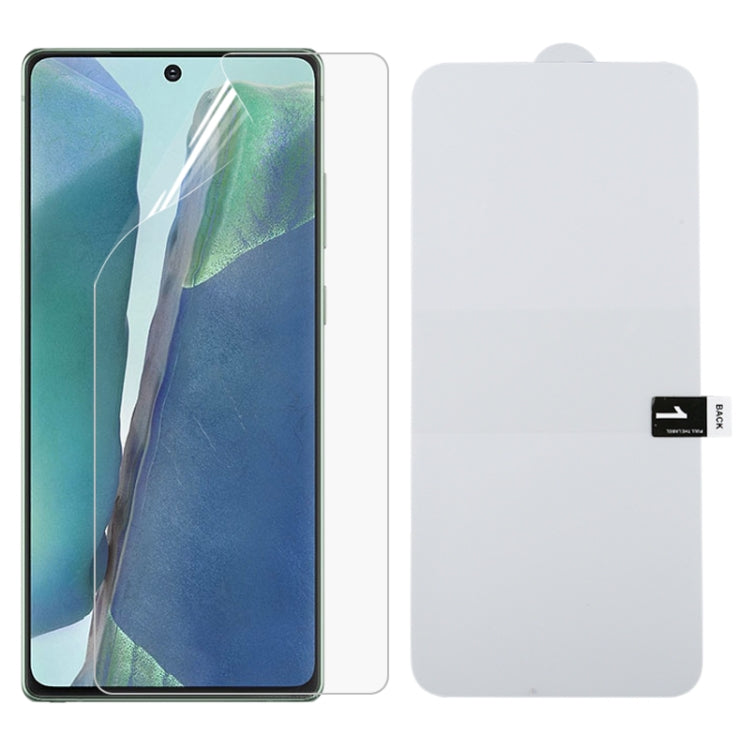 Full Screen Protector Explosion-proof Hydrogel Film, For iPhone 12 mini, For iPhone 12 / 12 Pro, For iPhone 12 Pro Max, For Samsung Galaxy A11, For Samsung Galaxy M21 / M21 2021, For Samsung Galaxy M31, For Samsung Galaxy A41, For Samsung Galaxy Note20...