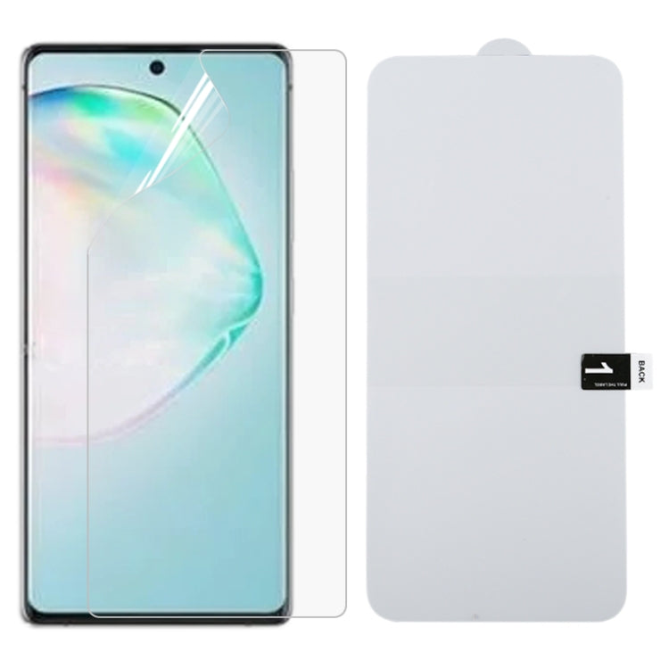 Full Screen Protector Explosion-proof Hydrogel Film, For iPhone 12 mini, For iPhone 12 / 12 Pro, For iPhone 12 Pro Max, For Samsung Galaxy A11, For Samsung Galaxy M21 / M21 2021, For Samsung Galaxy M31, For Samsung Galaxy A41, For Samsung Galaxy Note20...