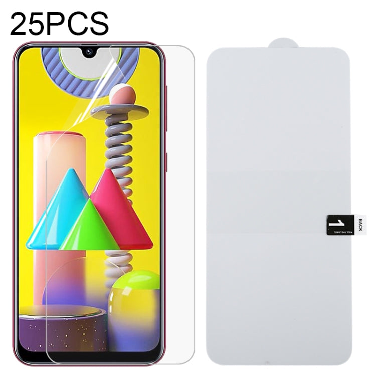 25 PCS Full Screen Protector Explosion-proof Hydrogel Film, For iPhone 12 mini, For iPhone 12 / 12 Pro, For iPhone 12 Pro Max, For Samsung Galaxy A11, For Samsung Galaxy M21, For Samsung Galaxy M31, For Samsung Galaxy A41, For Samsung Galaxy Note20����...