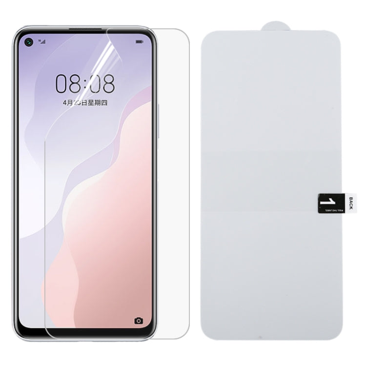 Full Screen Protector Explosion-proof Hydrogel Film, For Huawei Honor 30S, For Huawei Honor Play 9A, For Huawei Honor 30, For Huawei Nova 7, For Huawei Nova 7 Pro, For Huawei Honor Play 4T, For Huawei Honor Play 4T Pro, For Huawei Honor X10������������...