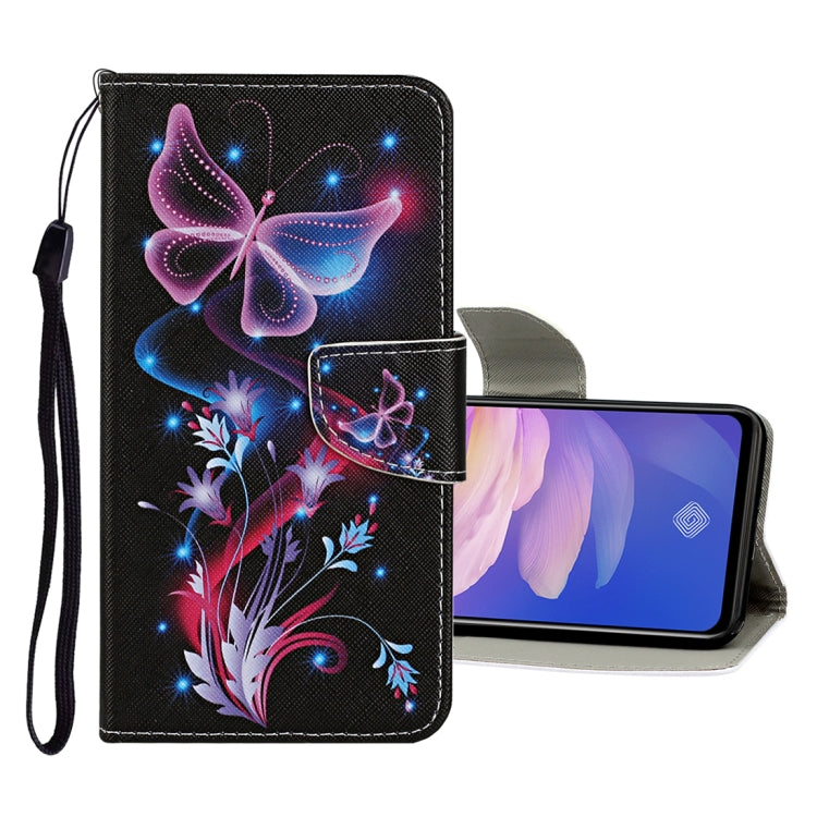 Colored Drawing Pattern Horizontal Flip Leather Case with Holder & Card Slots & Wallet, For Vivo S1 Pro, For Vivo Y11 (2019), For Vivo Y17 / Y15 / Y12, For Vivo Y19, For Vivo Y50 / Y30