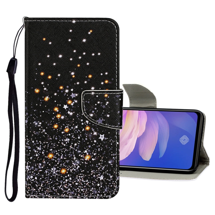 Colored Drawing Pattern Horizontal Flip Leather Case with Holder & Card Slots & Wallet, For Vivo S1 Pro, For Vivo Y11 (2019), For Vivo Y17 / Y15 / Y12, For Vivo Y19, For Vivo Y50 / Y30