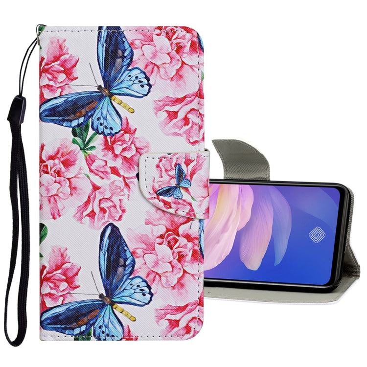 Colored Drawing Pattern Horizontal Flip Leather Case with Holder & Card Slots & Wallet, For Vivo S1 Pro, For Vivo Y11 (2019), For Vivo Y17 / Y15 / Y12, For Vivo Y19, For Vivo Y50 / Y30
