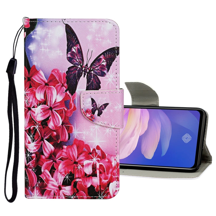 Colored Drawing Pattern Horizontal Flip Leather Case with Holder & Card Slots & Wallet, For Vivo S1 Pro, For Vivo Y11 (2019), For Vivo Y17 / Y15 / Y12, For Vivo Y19, For Vivo Y50 / Y30