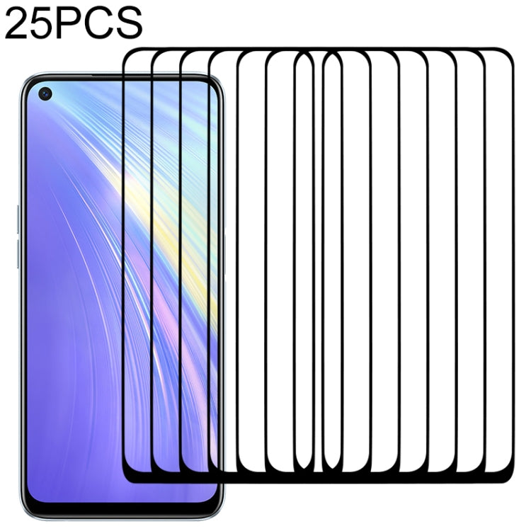 25 PCS Full Glue Full Screen Tempered Glass Film, For OPPO Realme C15 (25 PCS), For OPPO Realme 6 (25 PCS), For OPPO Realme 6 Pro (25 PCS), For Motorola Moto G Fast (25 PCS), For OPPO Realme 6i (25 PCS), For OPPO Realme 6S (25 PCS)���������������������...