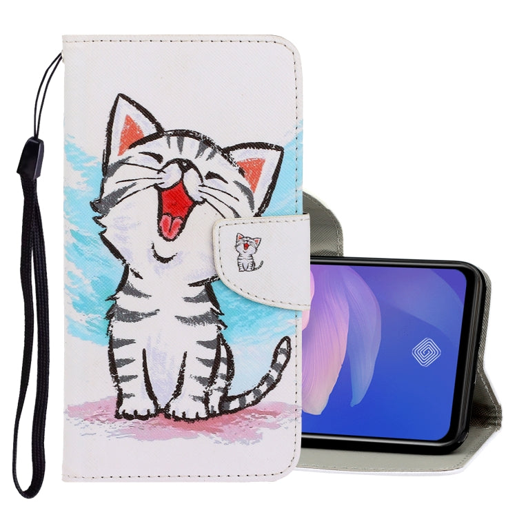 3D Colored Drawing Horizontal Flip PU Leather Case with Holder & Card Slots & Wallet, For Vivo Y11 (2019), For Vivo Y17 / Y12 / Y15, For Vivo Y19, For Vivo Y50 / Y30