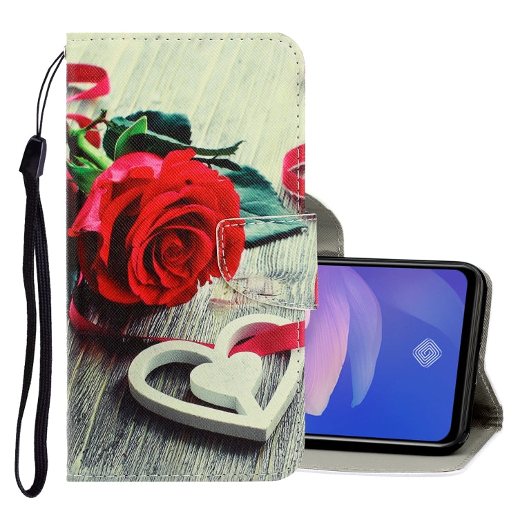 3D Colored Drawing Horizontal Flip PU Leather Case with Holder & Card Slots & Wallet, For Vivo Y11 (2019), For Vivo Y17 / Y12 / Y15, For Vivo Y19, For Vivo Y50 / Y30