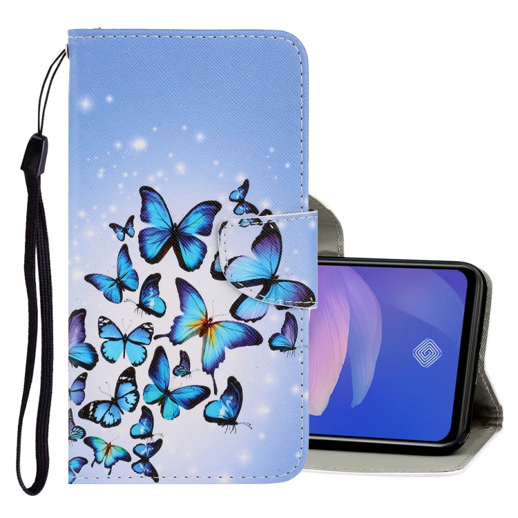 3D Colored Drawing Horizontal Flip PU Leather Case with Holder & Card Slots & Wallet, For Vivo Y11 (2019), For Vivo Y17 / Y12 / Y15, For Vivo Y19, For Vivo Y50 / Y30