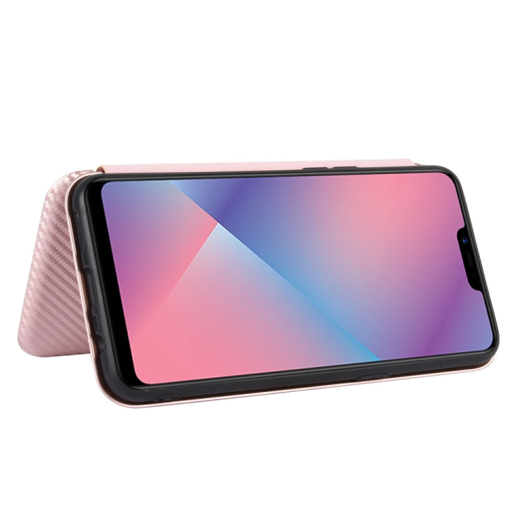 Carbon Fiber Texture Magnetic Horizontal Flip TPU + PC + PU Leather Case with Card Slot, For OPPO A5(AX5) / A3s / A12e, For OPPO A7(AX7) / A5s / AX5s / A12, For OPPO A8 / A31 (2020), For OPPO A9 (2020) / A11 / A11X / A5 (2020), For OPPO A52 / A72 / A92...