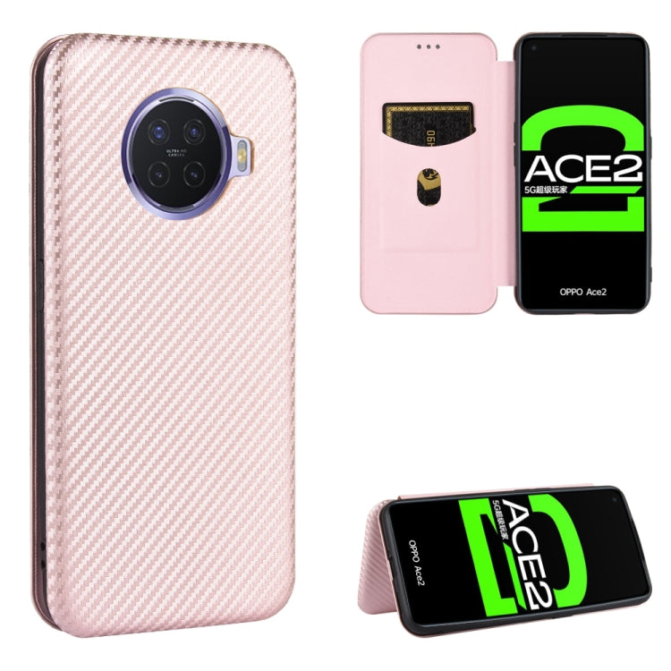 Carbon Fiber Texture Magnetic Horizontal Flip TPU + PC + PU Leather Case with Card Slot, For OPPO A5(AX5) / A3s / A12e, For OPPO A7(AX7) / A5s / AX5s / A12, For OPPO A8 / A31 (2020), For OPPO A9 (2020) / A11 / A11X / A5 (2020), For OPPO A52 / A72 / A92...