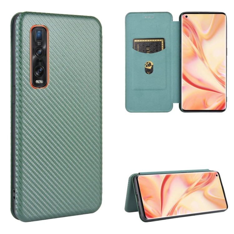 Carbon Fiber Texture Magnetic Horizontal Flip TPU + PC + PU Leather Case with Card Slot, For OPPO A5(AX5) / A3s / A12e, For OPPO A7(AX7) / A5s / AX5s / A12, For OPPO A8 / A31 (2020), For OPPO A9 (2020) / A11 / A11X / A5 (2020), For OPPO A52 / A72 / A92...