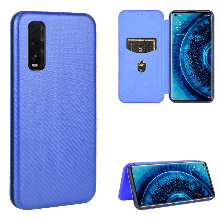 Carbon Fiber Texture Magnetic Horizontal Flip TPU + PC + PU Leather Case with Card Slot, For OPPO A5(AX5) / A3s / A12e, For OPPO A7(AX7) / A5s / AX5s / A12, For OPPO A8 / A31 (2020), For OPPO A9 (2020) / A11 / A11X / A5 (2020), For OPPO A52 / A72 / A92...