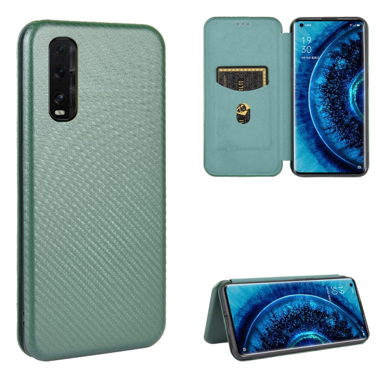 Carbon Fiber Texture Magnetic Horizontal Flip TPU + PC + PU Leather Case with Card Slot, For OPPO A5(AX5) / A3s / A12e, For OPPO A7(AX7) / A5s / AX5s / A12, For OPPO A8 / A31 (2020), For OPPO A9 (2020) / A11 / A11X / A5 (2020), For OPPO A52 / A72 / A92...