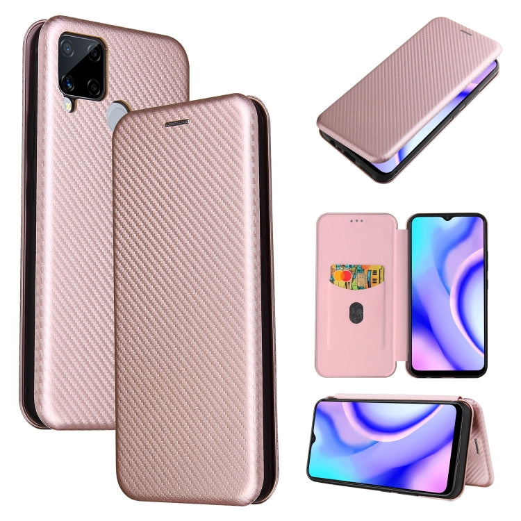 Carbon Fiber Texture Magnetic Horizontal Flip TPU + PC + PU Leather Case with Card Slot, For OPPO A5(AX5) / A3s / A12e, For OPPO A7(AX7) / A5s / AX5s / A12, For OPPO A8 / A31 (2020), For OPPO A9 (2020) / A11 / A11X / A5 (2020), For OPPO A52 / A72 / A92...