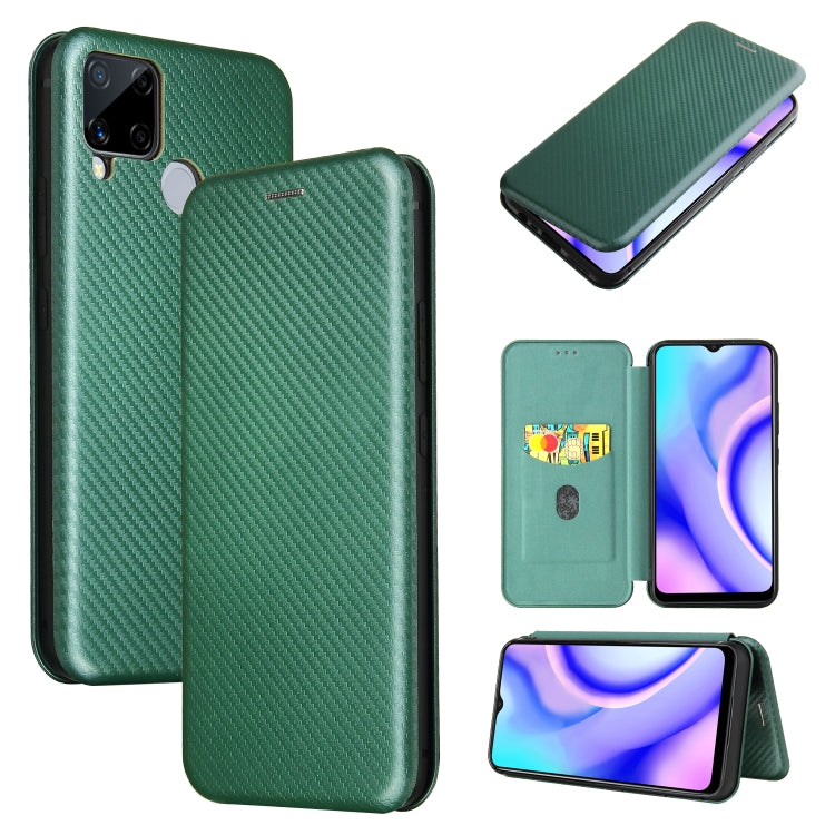 Carbon Fiber Texture Magnetic Horizontal Flip TPU + PC + PU Leather Case with Card Slot, For OPPO A5(AX5) / A3s / A12e, For OPPO A7(AX7) / A5s / AX5s / A12, For OPPO A8 / A31 (2020), For OPPO A9 (2020) / A11 / A11X / A5 (2020), For OPPO A52 / A72 / A92...
