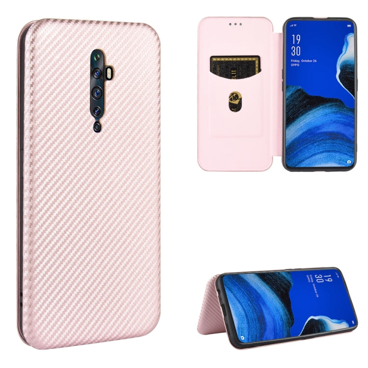 Carbon Fiber Texture Magnetic Horizontal Flip TPU + PC + PU Leather Case with Card Slot, For OPPO A5(AX5) / A3s / A12e, For OPPO A7(AX7) / A5s / AX5s / A12, For OPPO A8 / A31 (2020), For OPPO A9 (2020) / A11 / A11X / A5 (2020), For OPPO A52 / A72 / A92...