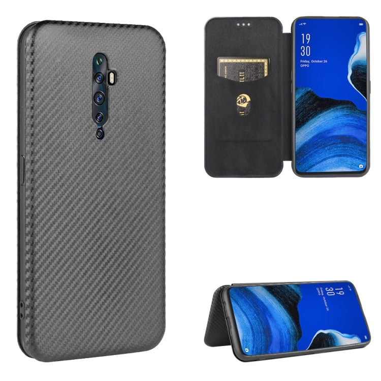 Carbon Fiber Texture Magnetic Horizontal Flip TPU + PC + PU Leather Case with Card Slot, For OPPO A5(AX5) / A3s / A12e, For OPPO A7(AX7) / A5s / AX5s / A12, For OPPO A8 / A31 (2020), For OPPO A9 (2020) / A11 / A11X / A5 (2020), For OPPO A52 / A72 / A92...
