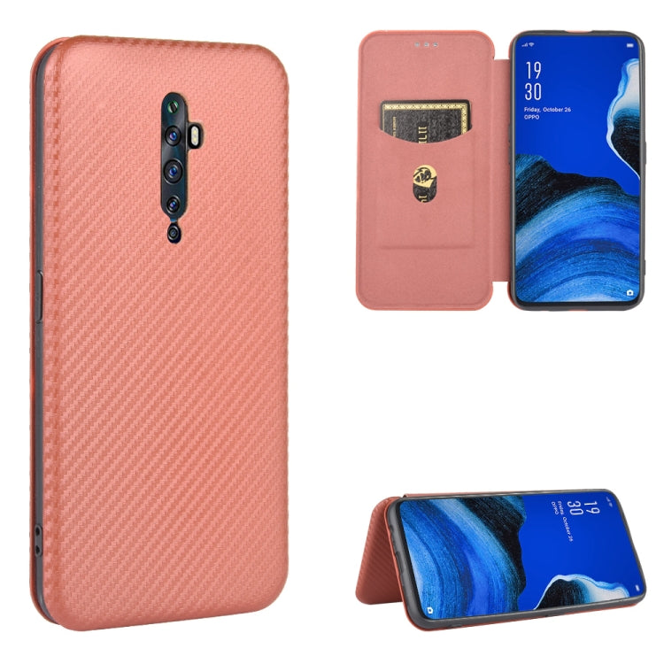 Carbon Fiber Texture Magnetic Horizontal Flip TPU + PC + PU Leather Case with Card Slot, For OPPO A5(AX5) / A3s / A12e, For OPPO A7(AX7) / A5s / AX5s / A12, For OPPO A8 / A31 (2020), For OPPO A9 (2020) / A11 / A11X / A5 (2020), For OPPO A52 / A72 / A92...