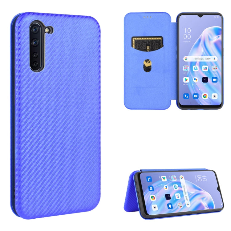 Carbon Fiber Texture Magnetic Horizontal Flip TPU + PC + PU Leather Case with Card Slot, For OPPO A5(AX5) / A3s / A12e, For OPPO A7(AX7) / A5s / AX5s / A12, For OPPO A8 / A31 (2020), For OPPO A9 (2020) / A11 / A11X / A5 (2020), For OPPO A52 / A72 / A92...