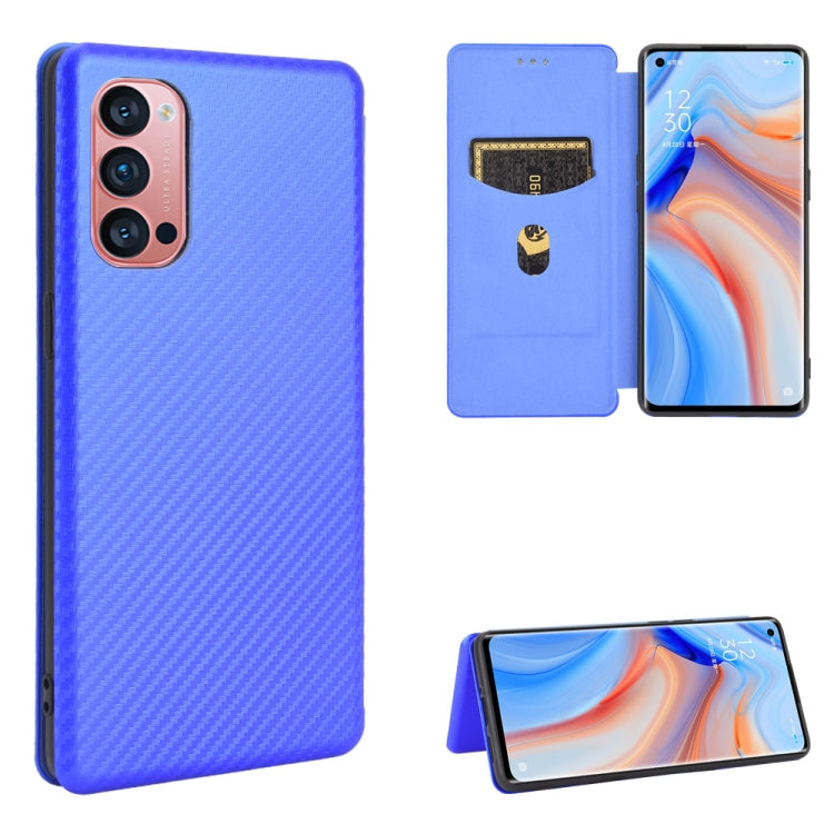 Carbon Fiber Texture Magnetic Horizontal Flip TPU + PC + PU Leather Case with Card Slot, For OPPO A5(AX5) / A3s / A12e, For OPPO A7(AX7) / A5s / AX5s / A12, For OPPO A8 / A31 (2020), For OPPO A9 (2020) / A11 / A11X / A5 (2020), For OPPO A52 / A72 / A92...