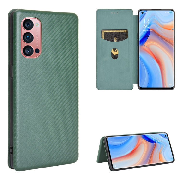 Carbon Fiber Texture Magnetic Horizontal Flip TPU + PC + PU Leather Case with Card Slot, For OPPO A5(AX5) / A3s / A12e, For OPPO A7(AX7) / A5s / AX5s / A12, For OPPO A8 / A31 (2020), For OPPO A9 (2020) / A11 / A11X / A5 (2020), For OPPO A52 / A72 / A92...