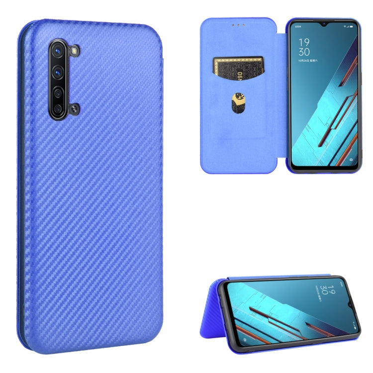 Carbon Fiber Texture Magnetic Horizontal Flip TPU + PC + PU Leather Case with Card Slot, For OPPO A5(AX5) / A3s / A12e, For OPPO A7(AX7) / A5s / AX5s / A12, For OPPO A8 / A31 (2020), For OPPO A9 (2020) / A11 / A11X / A5 (2020), For OPPO A52 / A72 / A92...