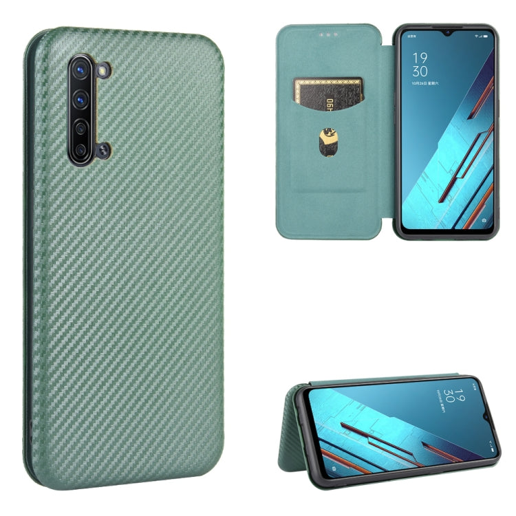 Carbon Fiber Texture Magnetic Horizontal Flip TPU + PC + PU Leather Case with Card Slot, For OPPO A5(AX5) / A3s / A12e, For OPPO A7(AX7) / A5s / AX5s / A12, For OPPO A8 / A31 (2020), For OPPO A9 (2020) / A11 / A11X / A5 (2020), For OPPO A52 / A72 / A92...