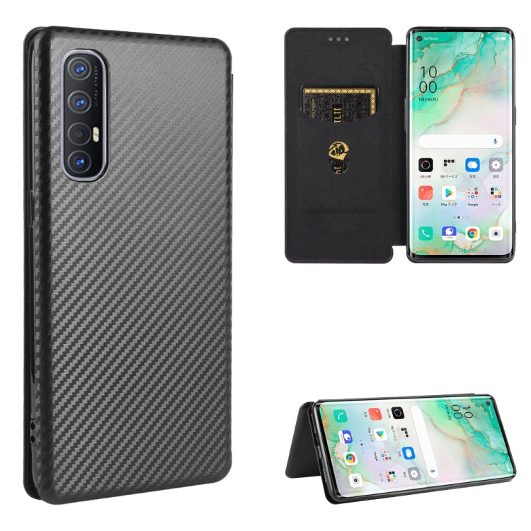 Carbon Fiber Texture Magnetic Horizontal Flip TPU + PC + PU Leather Case with Card Slot, For OPPO A5(AX5) / A3s / A12e, For OPPO A7(AX7) / A5s / AX5s / A12, For OPPO A8 / A31 (2020), For OPPO A9 (2020) / A11 / A11X / A5 (2020), For OPPO A52 / A72 / A92...