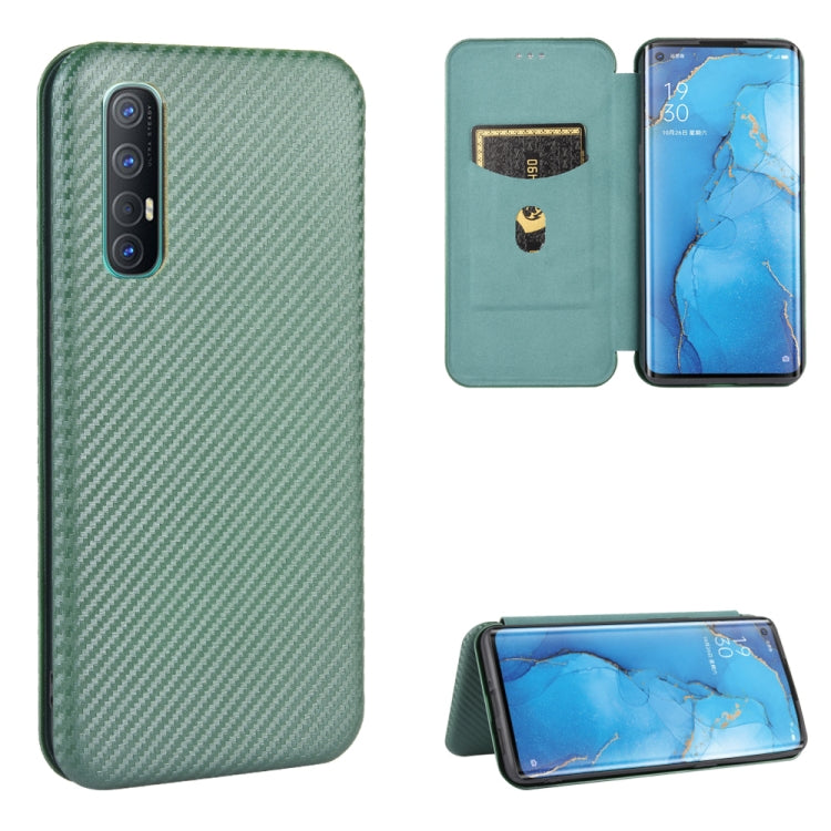 Carbon Fiber Texture Magnetic Horizontal Flip TPU + PC + PU Leather Case with Card Slot, For OPPO A5(AX5) / A3s / A12e, For OPPO A7(AX7) / A5s / AX5s / A12, For OPPO A8 / A31 (2020), For OPPO A9 (2020) / A11 / A11X / A5 (2020), For OPPO A52 / A72 / A92...