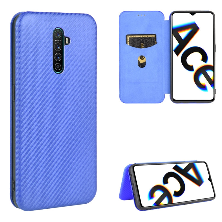 Carbon Fiber Texture Magnetic Horizontal Flip TPU + PC + PU Leather Case with Card Slot, For OPPO Reno4 4G, For OPPO Reno4 5G, For OPPO Reno4 Pro 4G, For OPPO Rnoe Ace, For OPPO Realme 5 Pro / Realme Q, For OPPO Realme 5 / Realme 5s, For OPPO Realme 6 ...