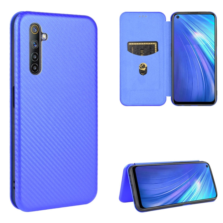 Carbon Fiber Texture Magnetic Horizontal Flip TPU + PC + PU Leather Case with Card Slot, For OPPO Reno4 4G, For OPPO Reno4 5G, For OPPO Reno4 Pro 4G, For OPPO Rnoe Ace, For OPPO Realme 5 Pro / Realme Q, For OPPO Realme 5 / Realme 5s, For OPPO Realme 6 ...
