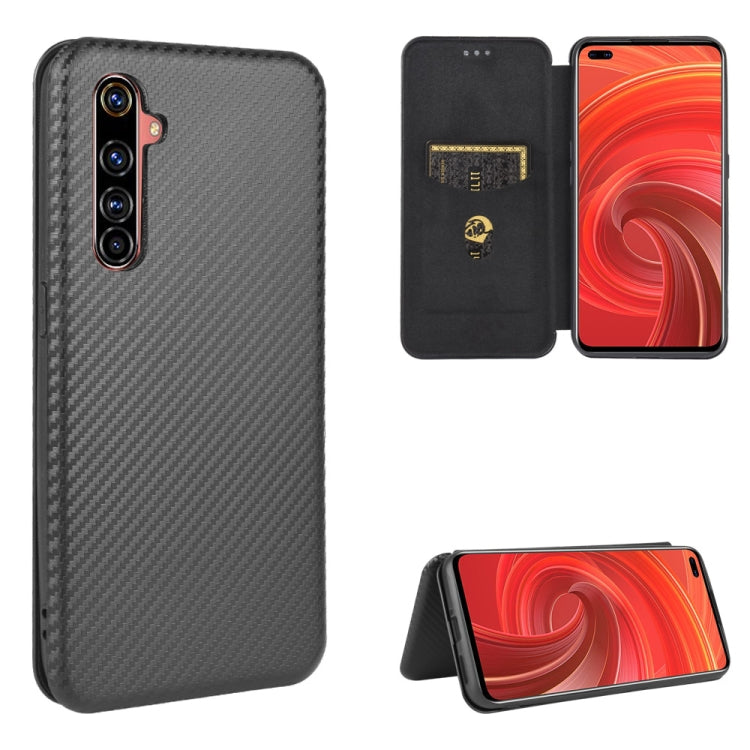 Carbon Fiber Texture Magnetic Horizontal Flip TPU + PC + PU Leather Case with Card Slot, For OPPO Reno4 4G, For OPPO Reno4 5G, For OPPO Reno4 Pro 4G, For OPPO Rnoe Ace, For OPPO Realme 5 Pro / Realme Q, For OPPO Realme 5 / Realme 5s, For OPPO Realme 6 ...