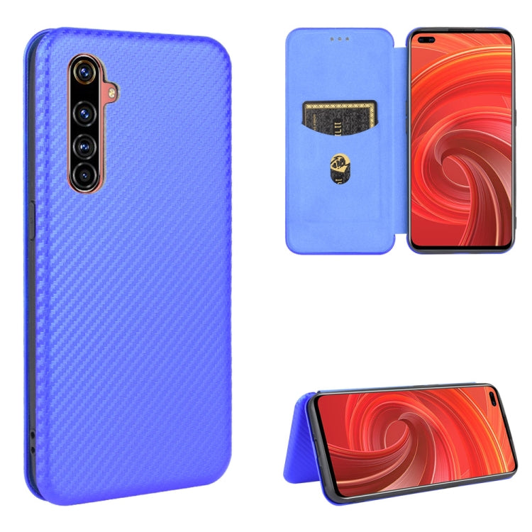 Carbon Fiber Texture Magnetic Horizontal Flip TPU + PC + PU Leather Case with Card Slot, For OPPO Reno4 4G, For OPPO Reno4 5G, For OPPO Reno4 Pro 4G, For OPPO Rnoe Ace, For OPPO Realme 5 Pro / Realme Q, For OPPO Realme 5 / Realme 5s, For OPPO Realme 6 ...