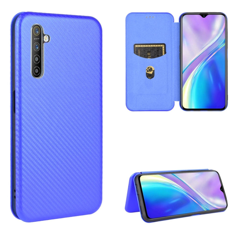 Carbon Fiber Texture Magnetic Horizontal Flip TPU + PC + PU Leather Case with Card Slot, For OPPO Reno4 4G, For OPPO Reno4 5G, For OPPO Reno4 Pro 4G, For OPPO Rnoe Ace, For OPPO Realme 5 Pro / Realme Q, For OPPO Realme 5 / Realme 5s, For OPPO Realme 6 ...