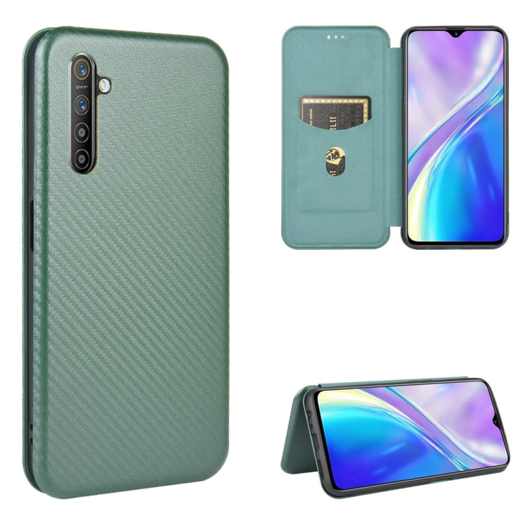 Carbon Fiber Texture Magnetic Horizontal Flip TPU + PC + PU Leather Case with Card Slot, For OPPO Reno4 4G, For OPPO Reno4 5G, For OPPO Reno4 Pro 4G, For OPPO Rnoe Ace, For OPPO Realme 5 Pro / Realme Q, For OPPO Realme 5 / Realme 5s, For OPPO Realme 6 ...