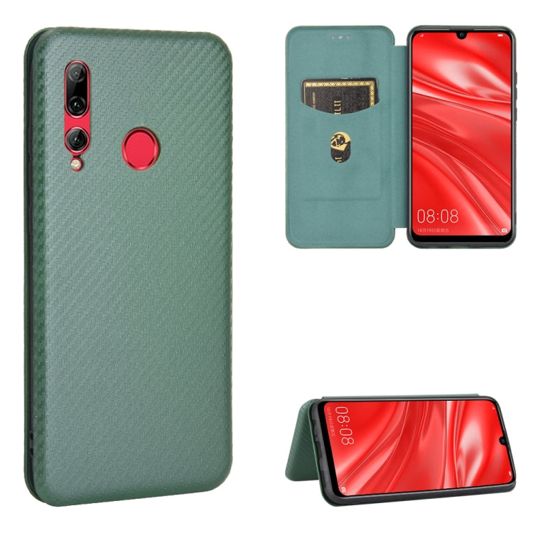 Carbon Fiber Texture Magnetic Horizontal Flip TPU + PC + PU Leather Case with Card Slot, For Huawei Mate 30 Pro, For Huawei Mate 30, For Huawei nova 6 SE / nova 7i, For Huawei P30, For Huawei Honor 10i / 20i, For Huawei Honor 20 / nova 5T��������������...