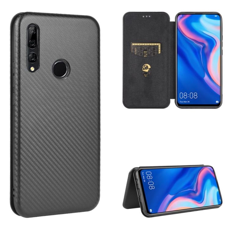 Carbon Fiber Texture Magnetic Horizontal Flip TPU + PC + PU Leather Case with Card Slot, For Huawei Mate 30 Pro, For Huawei Mate 30, For Huawei nova 6 SE / nova 7i, For Huawei P30, For Huawei Honor 10i / 20i, For Huawei Honor 20 / nova 5T��������������...