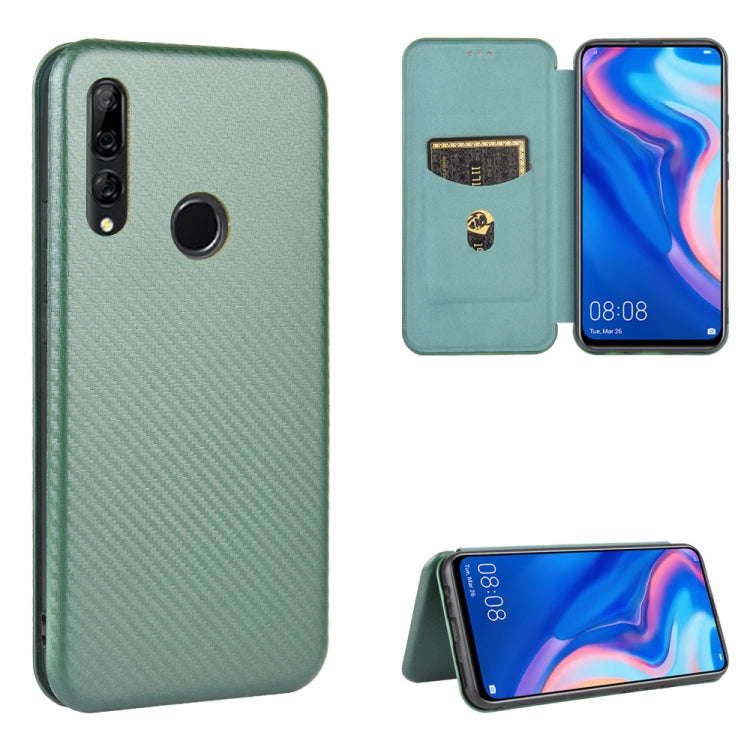 Carbon Fiber Texture Magnetic Horizontal Flip TPU + PC + PU Leather Case with Card Slot, For Huawei Mate 30 Pro, For Huawei Mate 30, For Huawei nova 6 SE / nova 7i, For Huawei P30, For Huawei Honor 10i / 20i, For Huawei Honor 20 / nova 5T��������������...