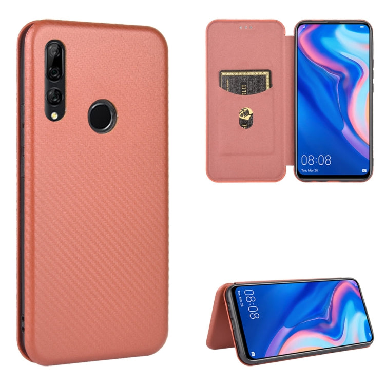 Carbon Fiber Texture Magnetic Horizontal Flip TPU + PC + PU Leather Case with Card Slot, For Huawei Mate 30 Pro, For Huawei Mate 30, For Huawei nova 6 SE / nova 7i, For Huawei P30, For Huawei Honor 10i / 20i, For Huawei Honor 20 / nova 5T��������������...