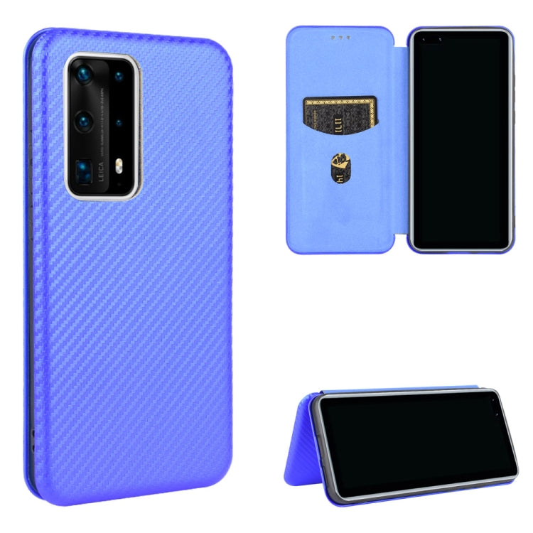 Carbon Fiber Texture Magnetic Horizontal Flip TPU + PC + PU Leather Case with Card Slot, For Huawei Mate 30 Pro, For Huawei Mate 30, For Huawei nova 6 SE / nova 7i, For Huawei P30, For Huawei Honor 10i / 20i, For Huawei Honor 20 / nova 5T��������������...