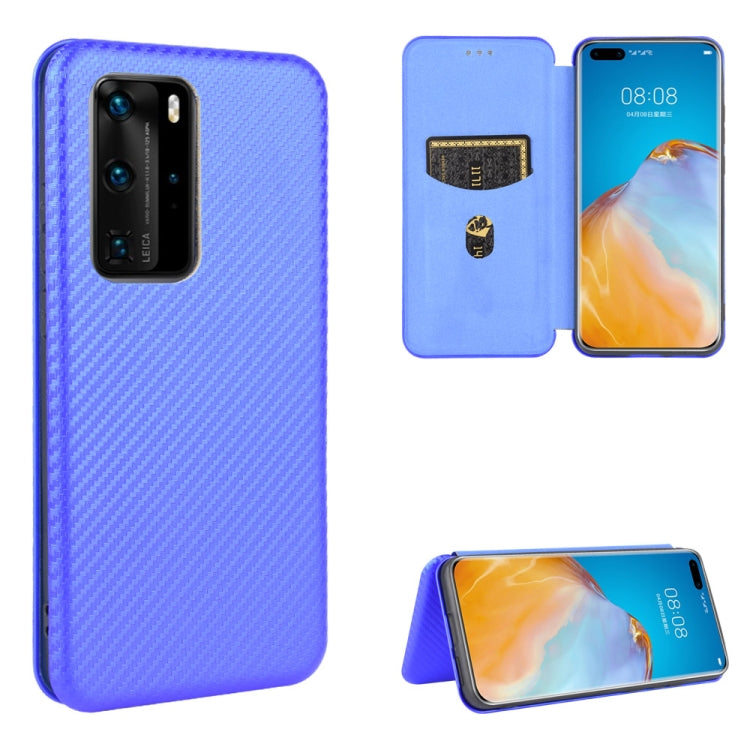 Carbon Fiber Texture Magnetic Horizontal Flip TPU + PC + PU Leather Case with Card Slot, For Huawei Mate 30 Pro, For Huawei Mate 30, For Huawei nova 6 SE / nova 7i, For Huawei P30, For Huawei Honor 10i / 20i, For Huawei Honor 20 / nova 5T��������������...