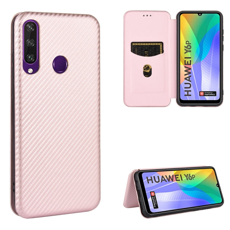 Carbon Fiber Texture Magnetic Horizontal Flip TPU + PC + PU Leather Case with Card Slot, For Huawei Mate 30 Pro, For Huawei Mate 30, For Huawei nova 6 SE / nova 7i, For Huawei P30, For Huawei Honor 10i / 20i, For Huawei Honor 20 / nova 5T��������������...