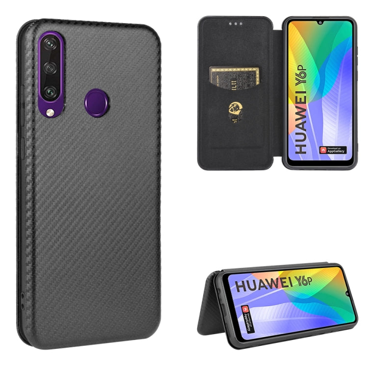 Carbon Fiber Texture Magnetic Horizontal Flip TPU + PC + PU Leather Case with Card Slot, For Huawei Mate 30 Pro, For Huawei Mate 30, For Huawei nova 6 SE / nova 7i, For Huawei P30, For Huawei Honor 10i / 20i, For Huawei Honor 20 / nova 5T��������������...