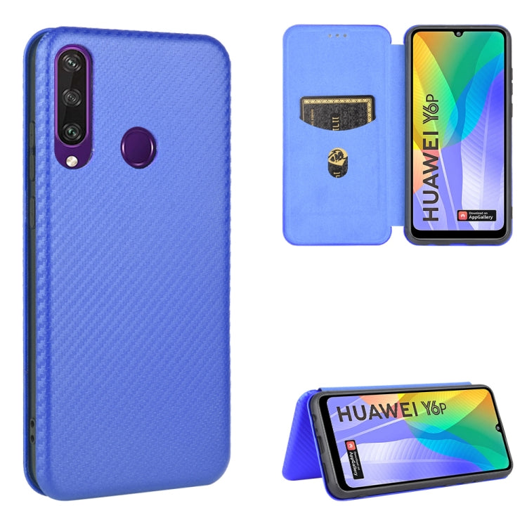 Carbon Fiber Texture Magnetic Horizontal Flip TPU + PC + PU Leather Case with Card Slot, For Huawei Mate 30 Pro, For Huawei Mate 30, For Huawei nova 6 SE / nova 7i, For Huawei P30, For Huawei Honor 10i / 20i, For Huawei Honor 20 / nova 5T��������������...