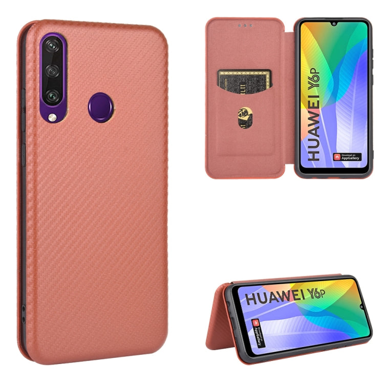 Carbon Fiber Texture Magnetic Horizontal Flip TPU + PC + PU Leather Case with Card Slot, For Huawei Mate 30 Pro, For Huawei Mate 30, For Huawei nova 6 SE / nova 7i, For Huawei P30, For Huawei Honor 10i / 20i, For Huawei Honor 20 / nova 5T��������������...