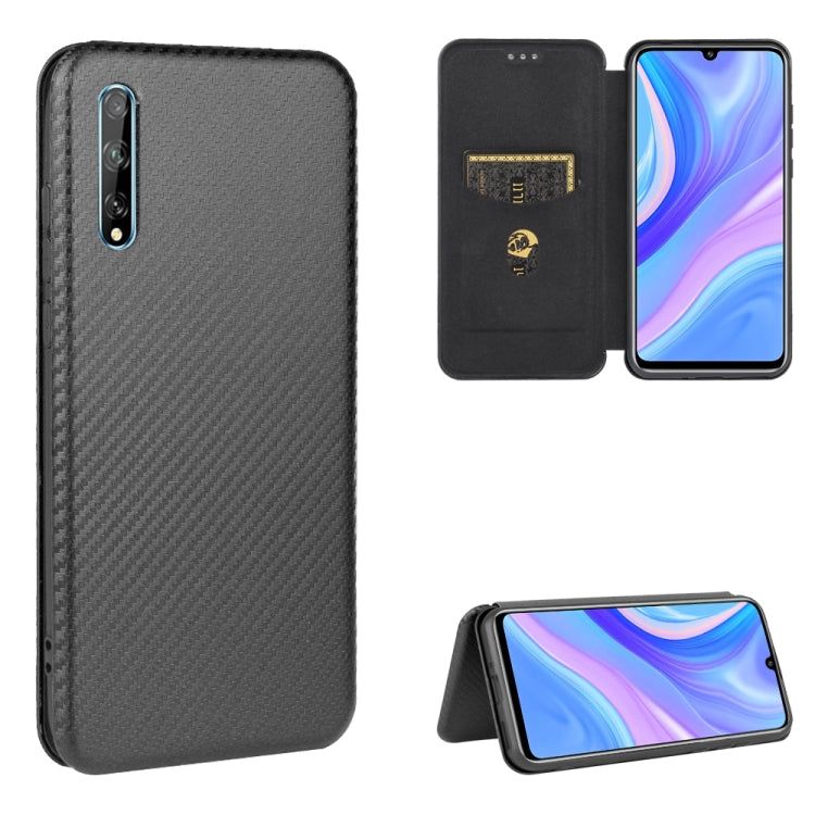 Carbon Fiber Texture Magnetic Horizontal Flip TPU + PC + PU Leather Case with Card Slot, For Huawei Mate 30 Pro, For Huawei Mate 30, For Huawei nova 6 SE / nova 7i, For Huawei P30, For Huawei Honor 10i / 20i, For Huawei Honor 20 / nova 5T��������������...