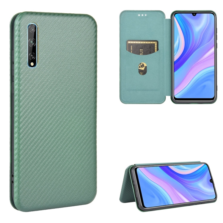 Carbon Fiber Texture Magnetic Horizontal Flip TPU + PC + PU Leather Case with Card Slot, For Huawei Mate 30 Pro, For Huawei Mate 30, For Huawei nova 6 SE / nova 7i, For Huawei P30, For Huawei Honor 10i / 20i, For Huawei Honor 20 / nova 5T��������������...