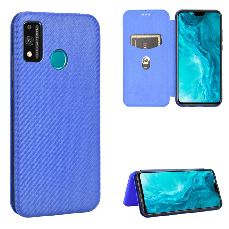 Carbon Fiber Texture Magnetic Horizontal Flip TPU + PC + PU Leather Case with Card Slot, For Huawei Honor 9X Lite, For Huawei Honor 30 Youth, For Huawei Y5p / Honor 9S, For Huawei Honor 9X Pro, For Huawei Honor 30 Pro, For Huawei Honor 30S�������������...