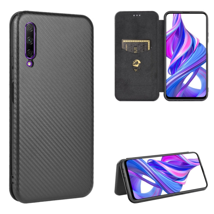 Carbon Fiber Texture Magnetic Horizontal Flip TPU + PC + PU Leather Case with Card Slot, For Huawei Honor 9X Lite, For Huawei Honor 30 Youth, For Huawei Y5p / Honor 9S, For Huawei Honor 9X Pro, For Huawei Honor 30 Pro, For Huawei Honor 30S�������������...